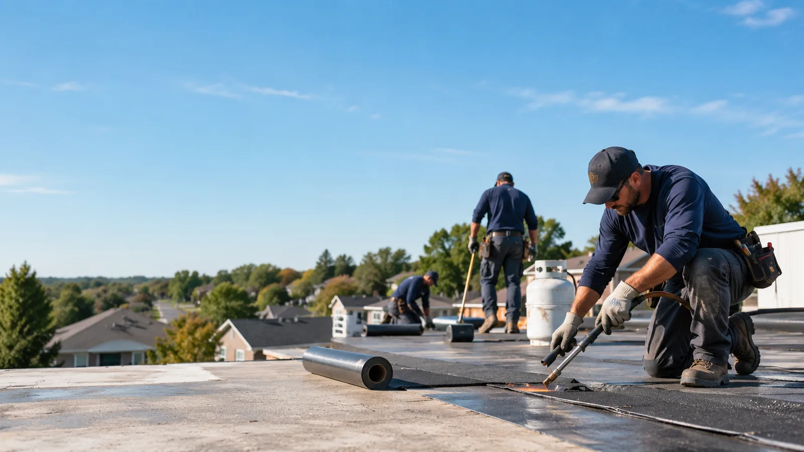 Flat Roof Leak Repair providers in Larslan, MT